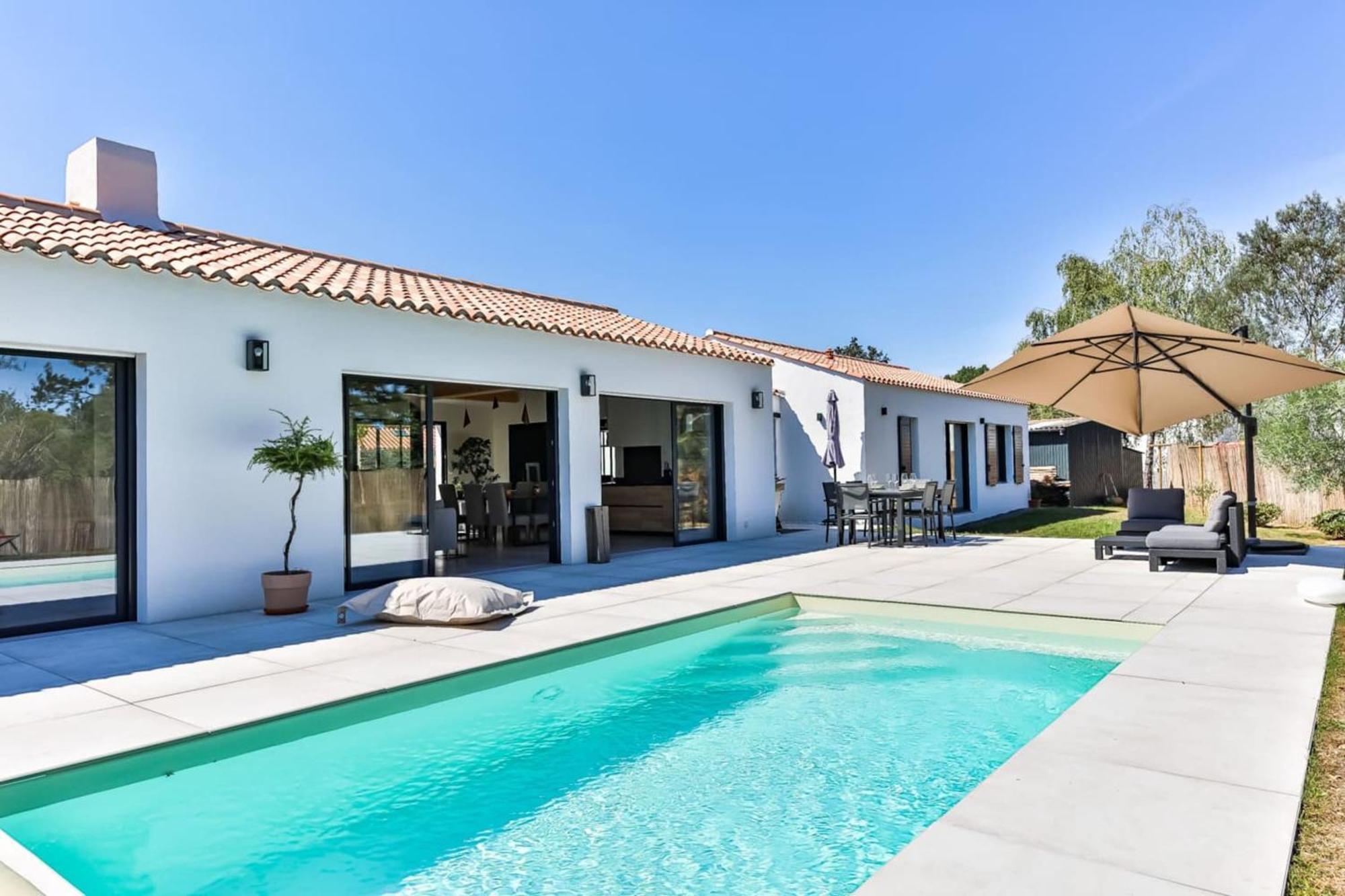 Chiron Reculeau - Maison Avec Piscine Bois-de-Cené Exteriér fotografie