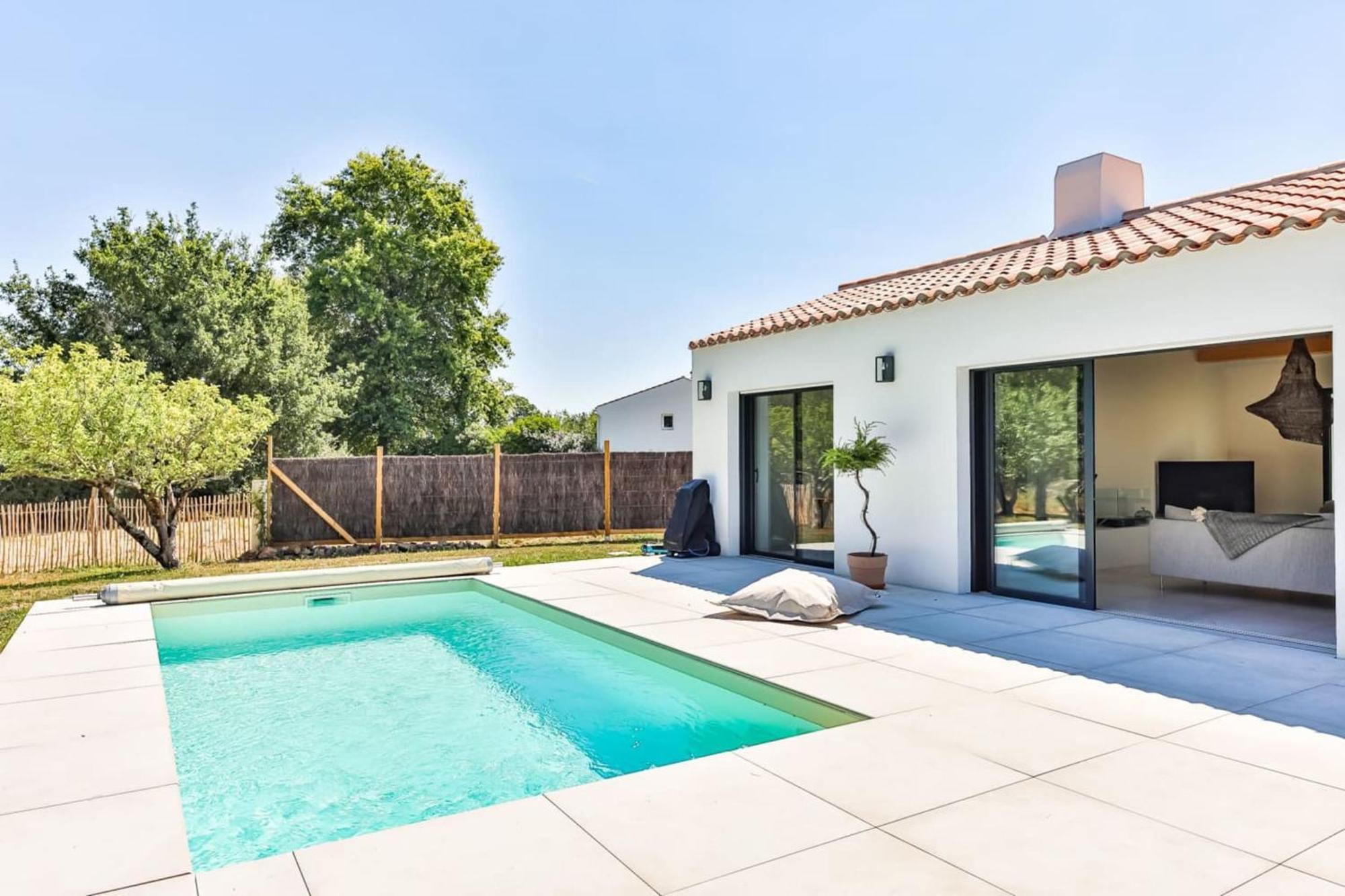 Chiron Reculeau - Maison Avec Piscine Bois-de-Cené Exteriér fotografie